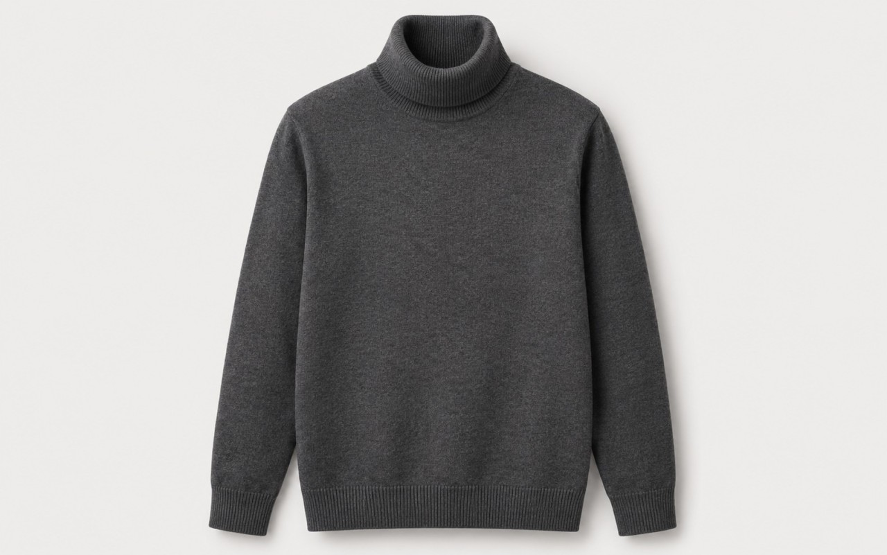 Bisiklet Yaka Sweatshirt
